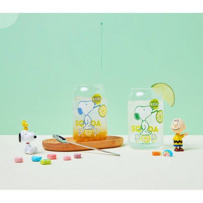 Bo Friends x Snoopy - Transparent Cup Coppell Set