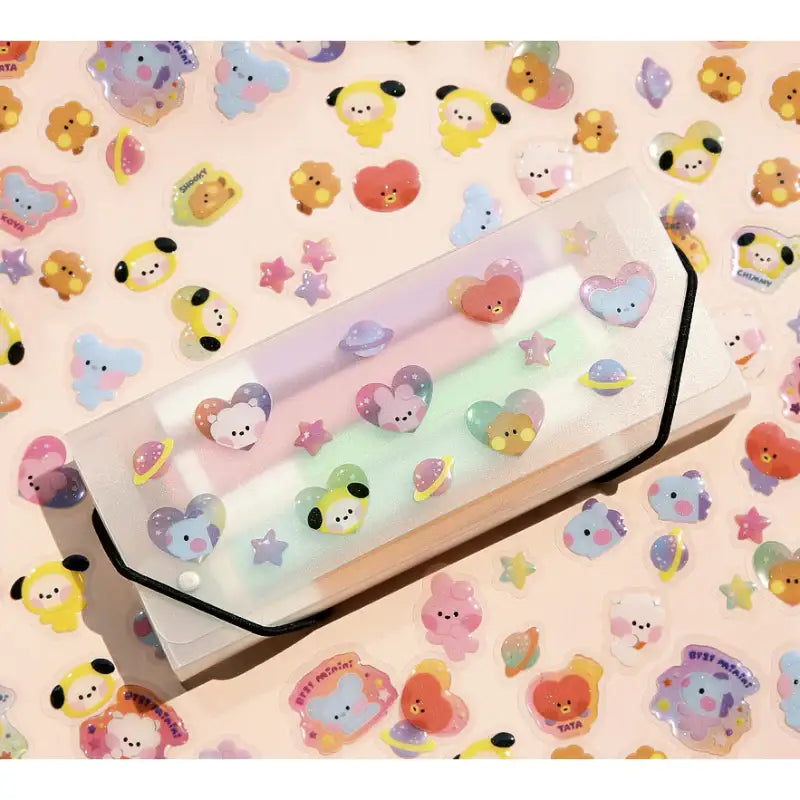 Monopoly x BT21 - Minini Flake Sticker - Monopoly - Stationery - Harumio