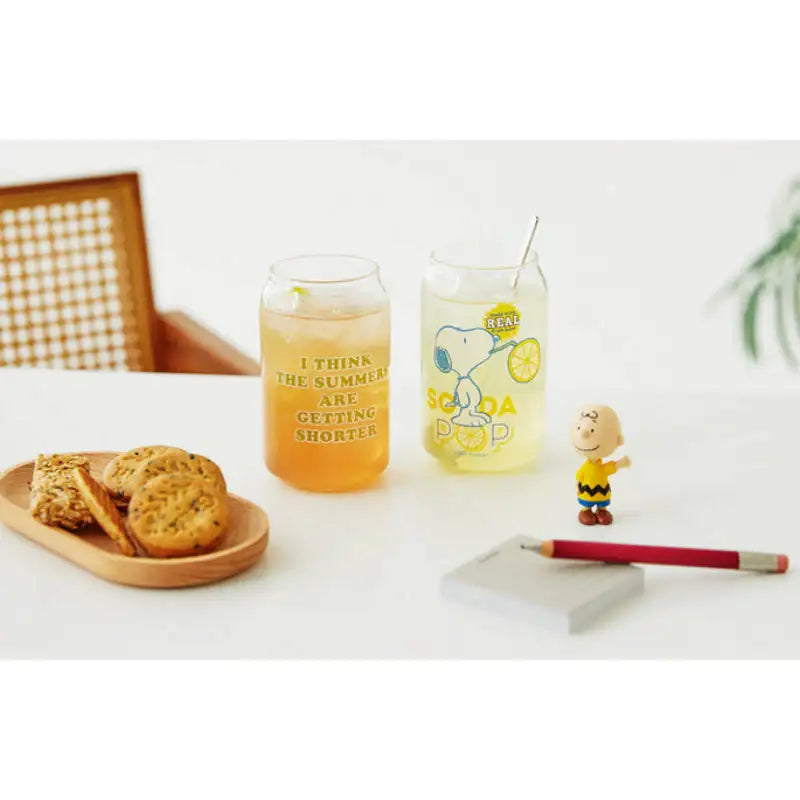 Bo Friends x Snoopy - Transparent Cup Coppell Set - Bo Friends - Kitchen Tools & Utensils - Harumio