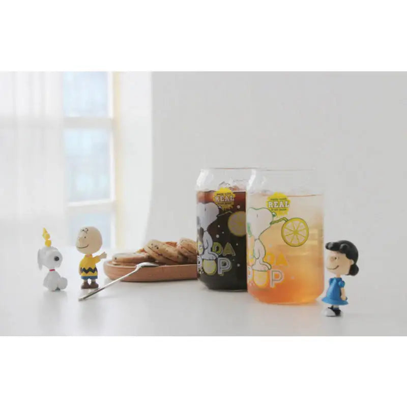 Bo Friends x Snoopy - Transparent Cup Coppell Set - Bo Friends - Kitchen Tools & Utensils - Harumio