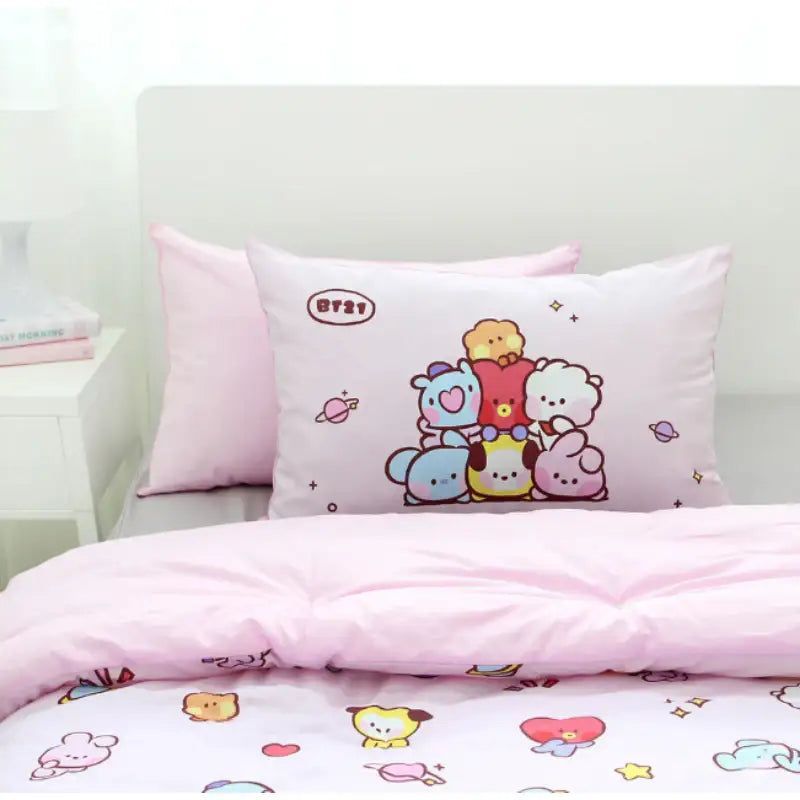 NARA HOME DECO X BT21- Minini Quilt - NARA HOME DECO X BT21 - Bed Textiles - Harumio