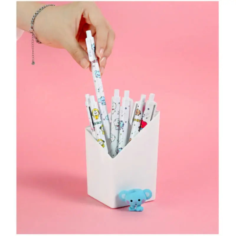 Monopoly X BT21 - Baby Gel Ink Ball Pen 0.38mm Set - BT21 - Accesories - Harumio