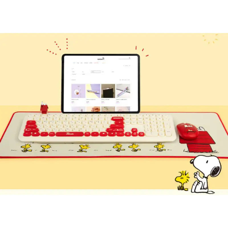 Royce X Peanuts - Snoopy 2022 Long Mouse Pad - Royce - Mouse Pads - Harumio