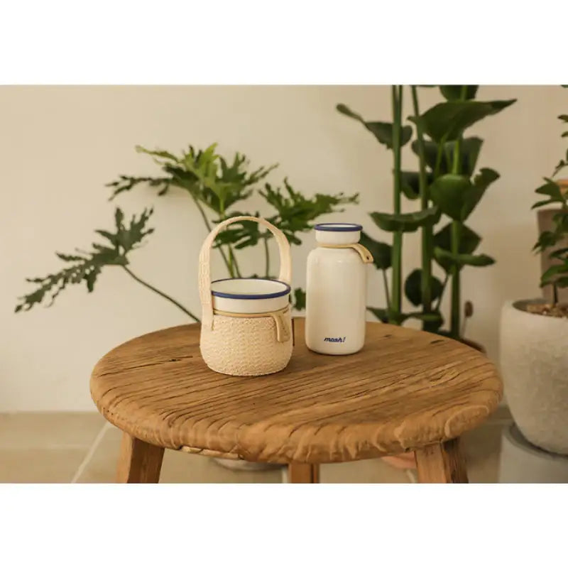 Mosh - Latte Food Jar Rattan Cover for Latte Food Jar - Mosh - Rattan Cover - Harumio