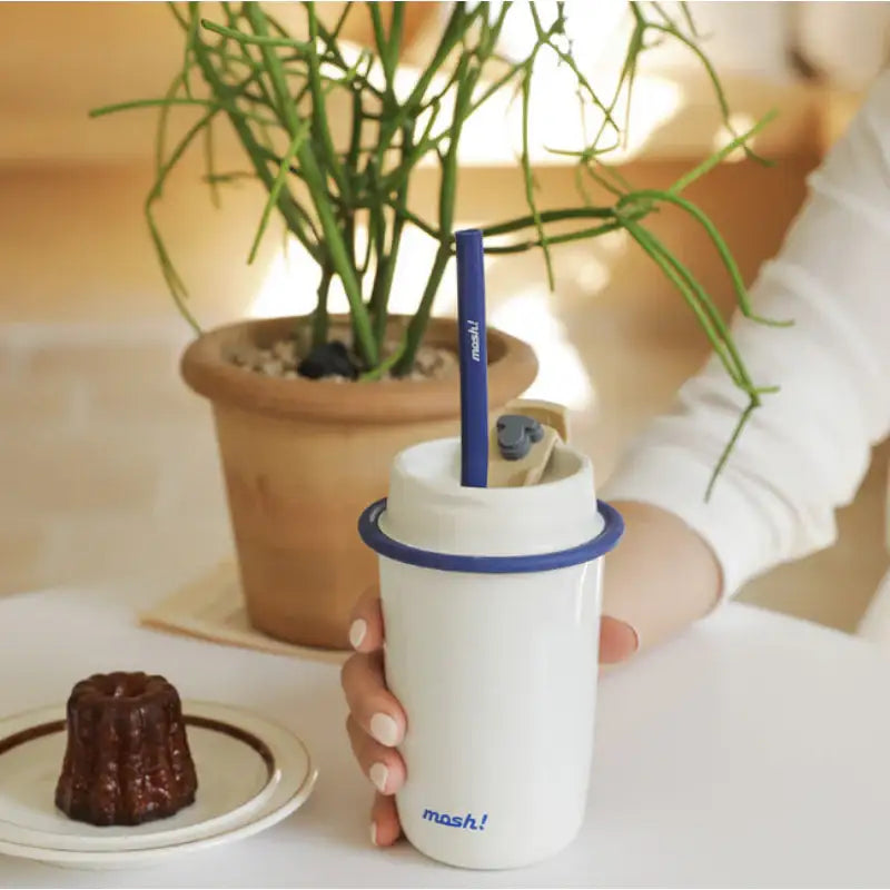 Mosh - Latte Straw Tumbler - Mosh - Utensils - Harumio