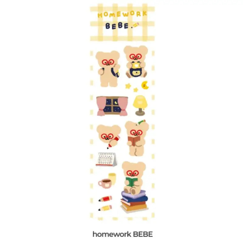 Teteum - Daily Stickers - Teteum - Accessories - Harumio