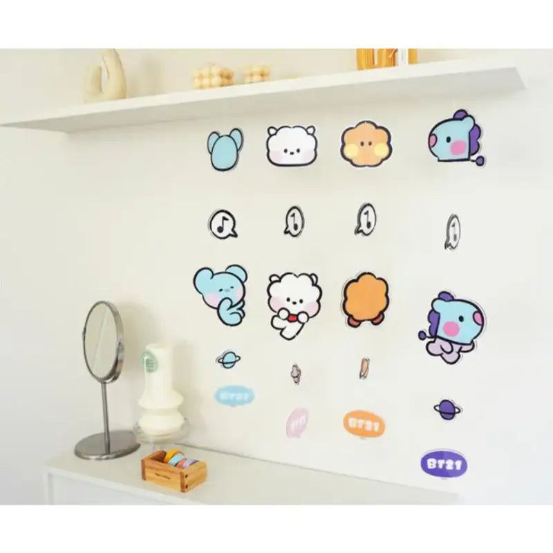 BT21 - Minini Hanging Acrylic Mobile - BT21 - Home & Living - Harumio