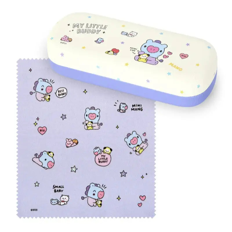 Monopoly x BT21 - Glasses Case Set - Little Buddy - Monopoly - Accessories - Harumio