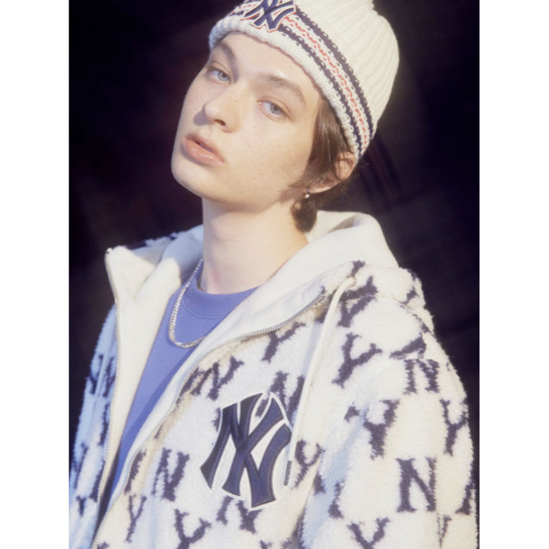 MLB Korea - Monogram Fleece Hoodie Jumper