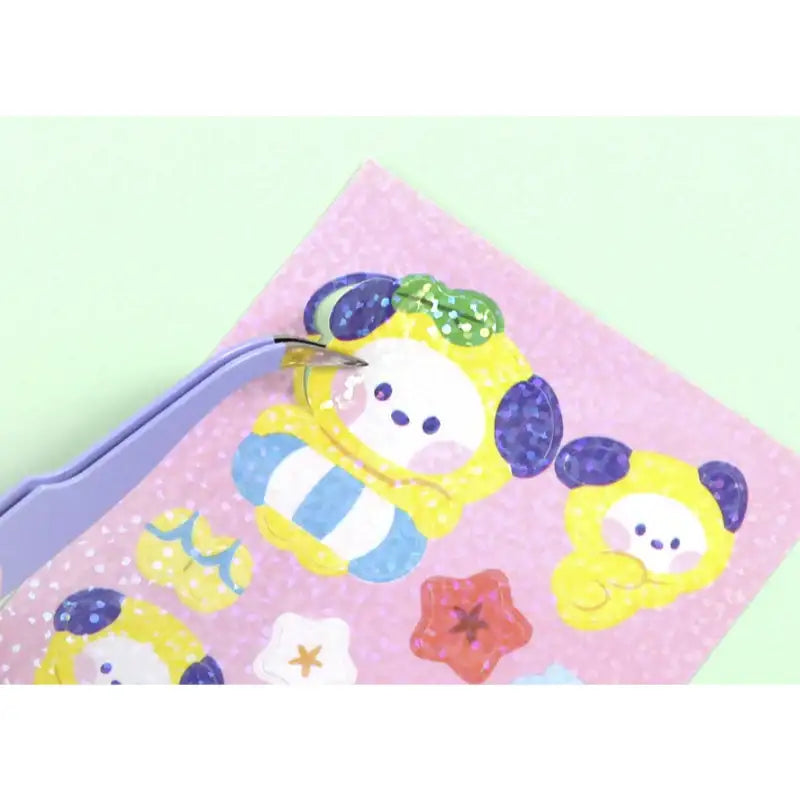 Monopoly x BT21 - Hologram Sticker - Summer Sky - Monopoly - Stationery - Harumio
