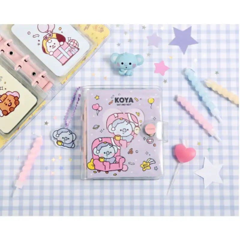 Monopoly X BT21 - 3 Hole Collect Book - Party - BT21 - Accesories - Harumio