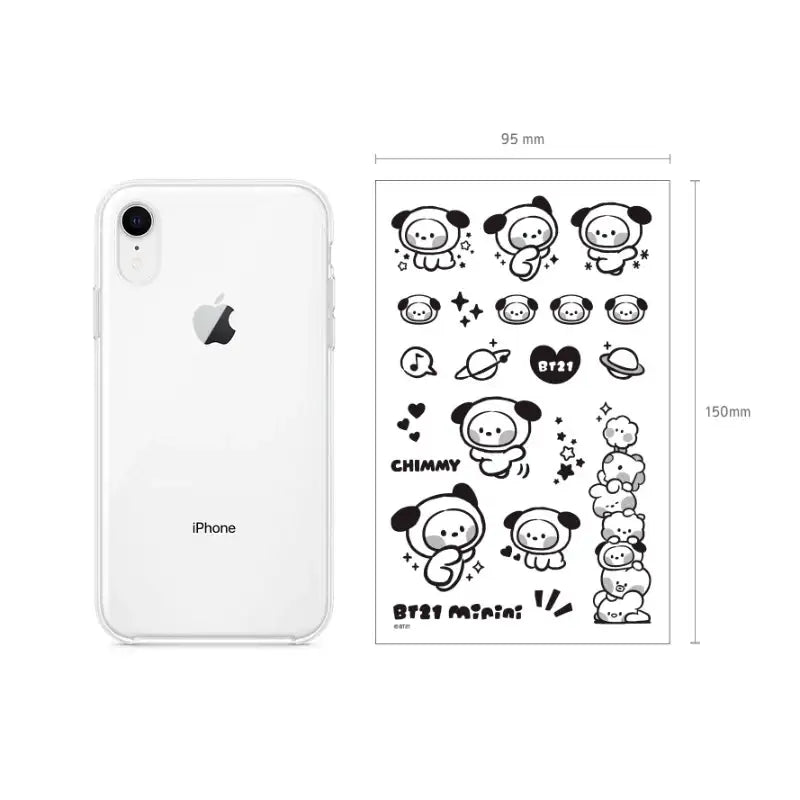 Monopoly x BT21 - Minini Tattoo Sticker - Monopoly - Accessories - Harumio