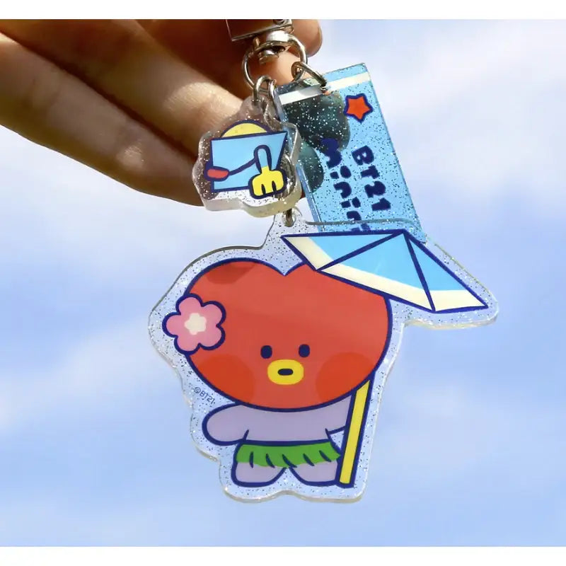 Monopoly x BT21 - Acrylic Keyring - Summer Sky - Monopoly - Accessories - Harumio