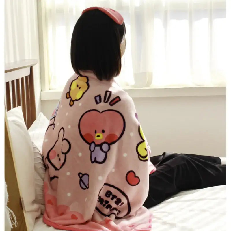 Monopoly x BT21 - Minini Blanket - Monopoly - Home & Living - Harumio