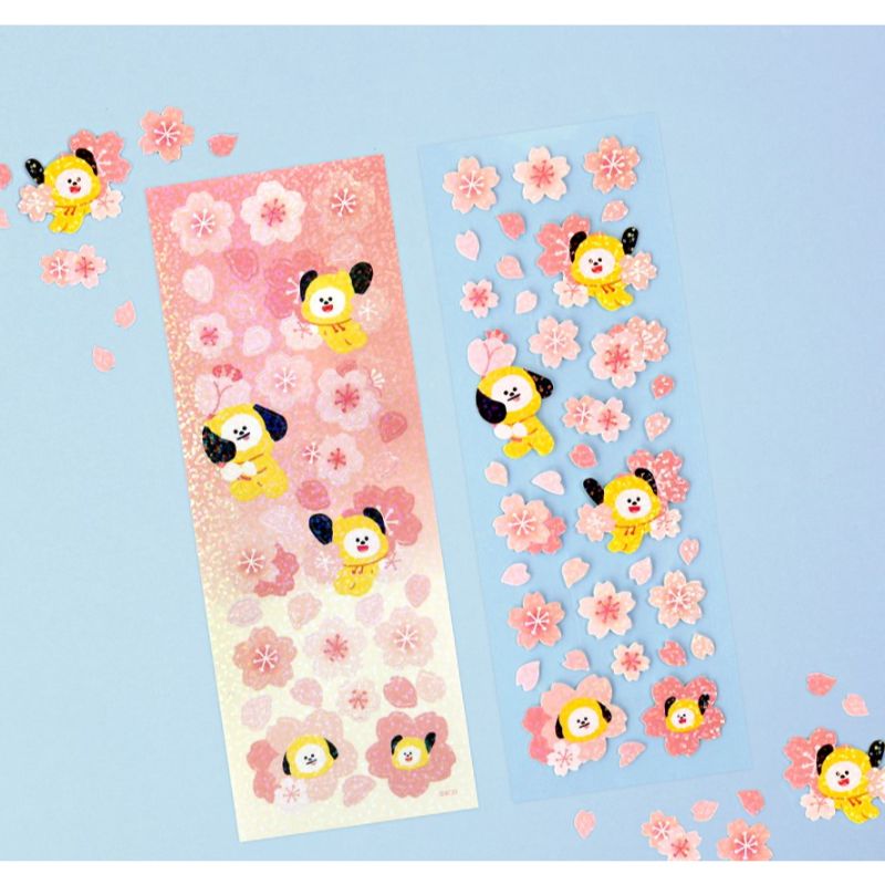 Monopoly x BT21 - Hologram Sticker - Cherry Blossom
