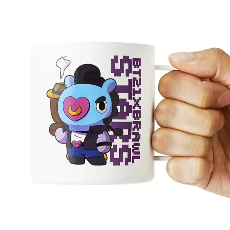 BT21 x Brawl Stars - Stainless Steel Mug - BT21 - Home & Living - Harumio