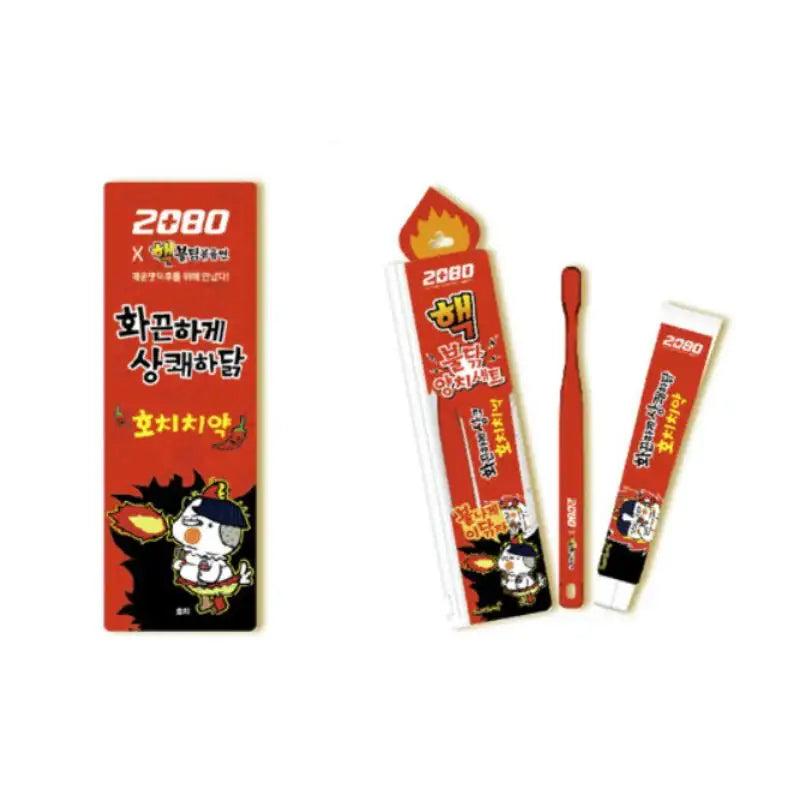 Aekyung x Samyang - 2080 Buldak Hochi Toothpaste - Aekyung - Health & Beauty - Harumio