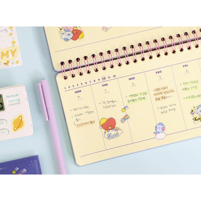 BT21 x Monopoly - Baby Weekly Planner DREAM