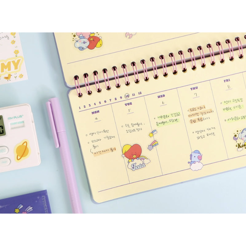 BT21 x Monopoly - Baby Weekly Planner DREAM