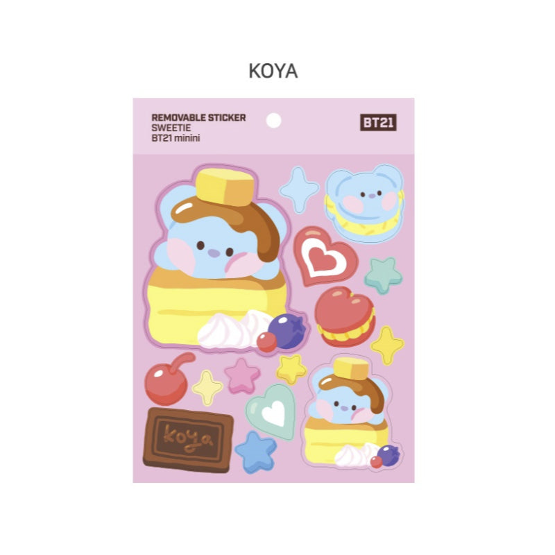 Monopoly x BT21 - Removable Sticker - Sweetie