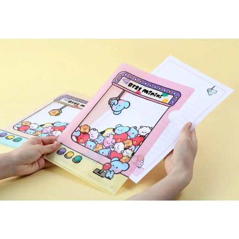 Monopoly x BT21 - Minini L-shaped Folder - Monopoly - Accessories - Harumio