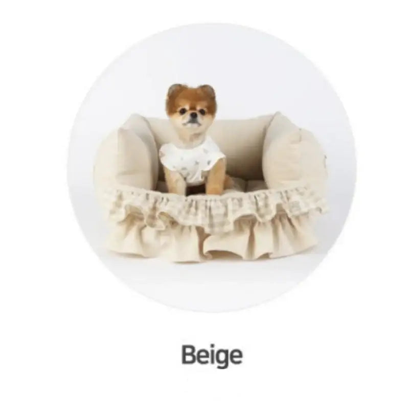 ITSDOG - Kone Ruffle Bed - ITSDOG - Pet Accesories - Harumio