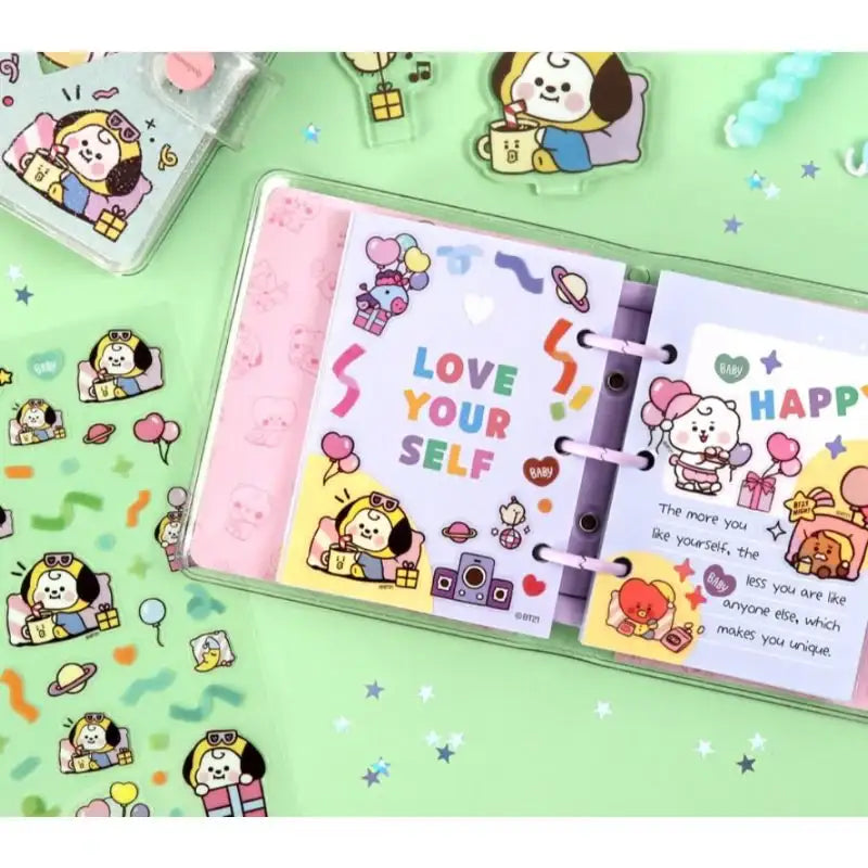 Monopoly x BT21 - Clear Sticker - Party - Monopoly - Accessories - Harumio