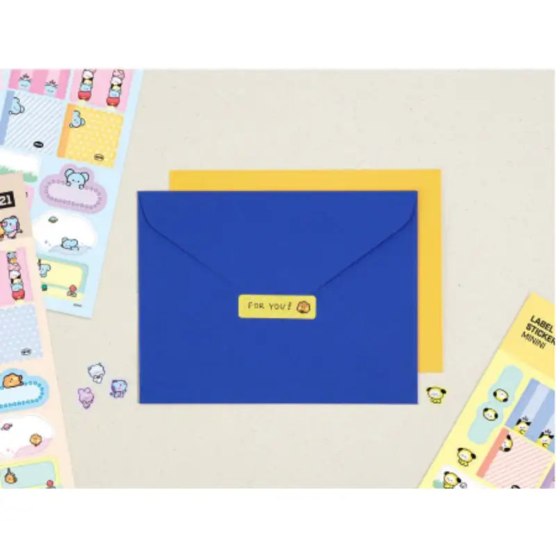Monopoly X BT21 - Label Sticker Mini - BT21 - Stickers - Harumio