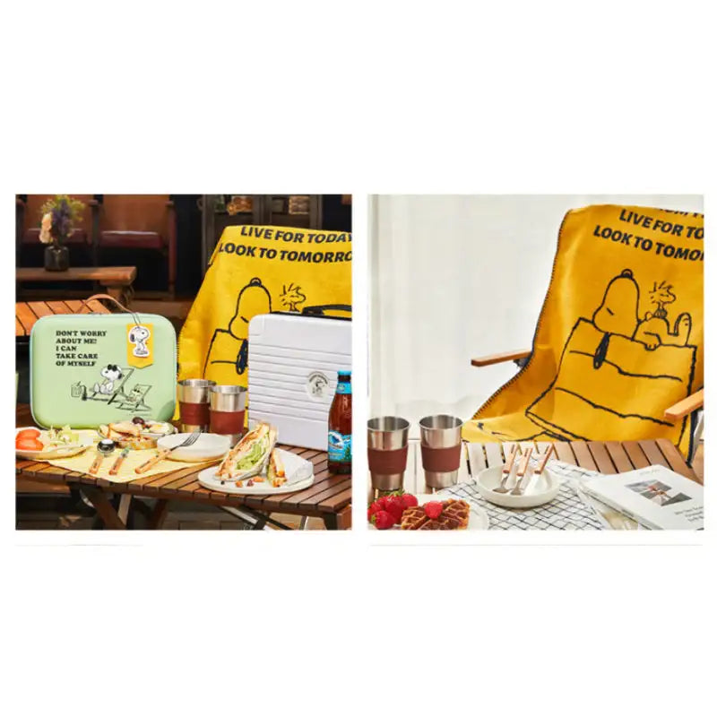 Bo Friends x Snoopy - Camping Mini Rug - Bo Friends - Camping Tools - Harumio