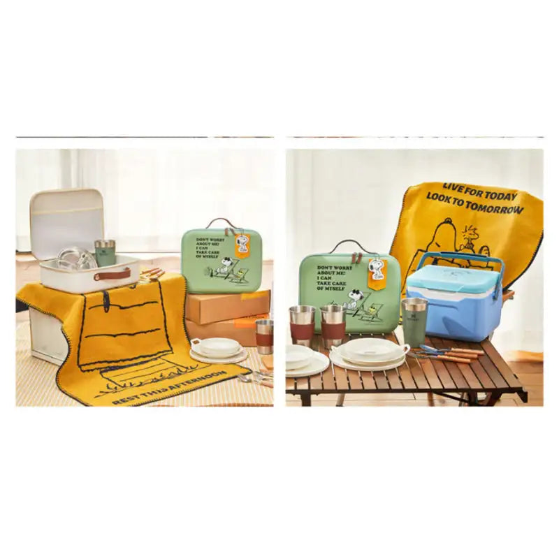 Bo Friends x Snoopy - Camping Mini Rug - Bo Friends - Camping Tools - Harumio