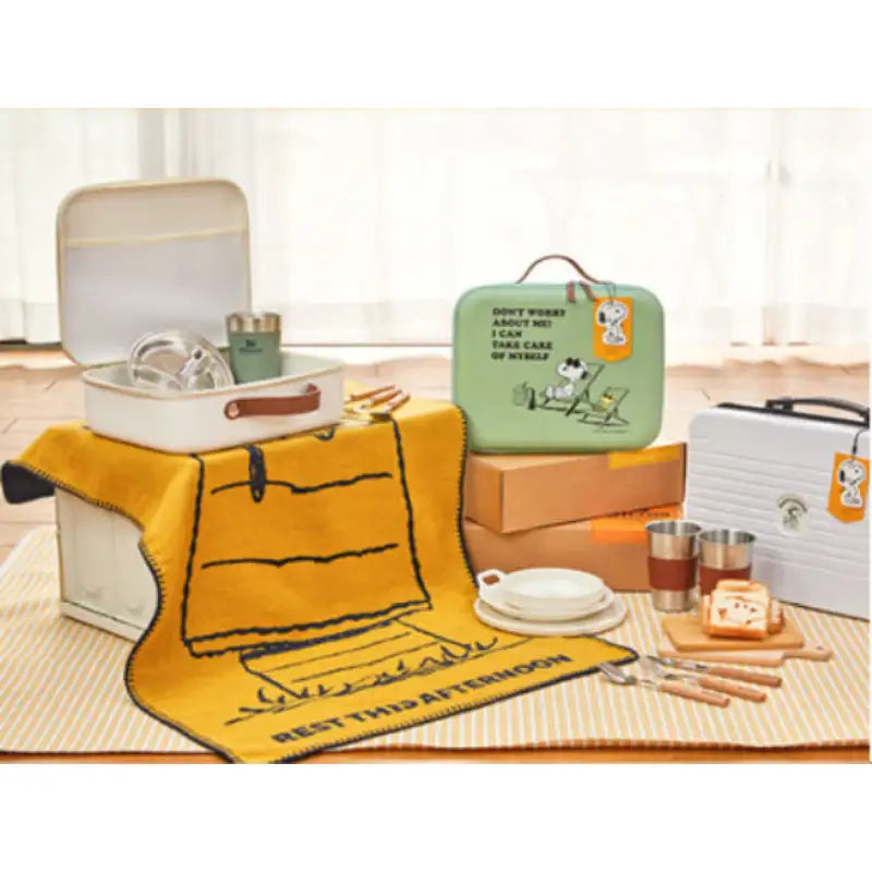 Bo Friends x Snoopy - Camping Mini Rug - Bo Friends - Camping Tools - Harumio