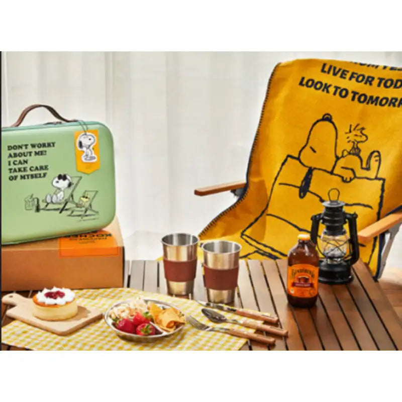 Bo Friends x Snoopy - Camping Mini Rug - Bo Friends - Camping Tools - Harumio