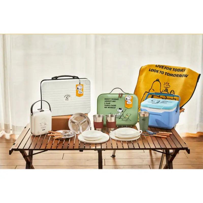 【BOFRIENDS】Snoopy Camping Box Bo Friends x Peanuts - Snoopy Camping Box – Harumio