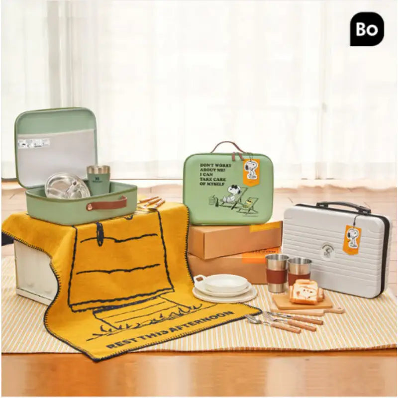 Bo Friends x Snoopy - Camping Coppel Set - Bo Friends - Camping Tools - Harumio