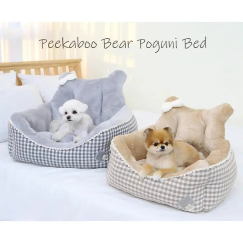 ITSDOG - Dog Cat Peekaboo Bear Pogney Bed - ITSDOG - Pet Accesories - Harumio