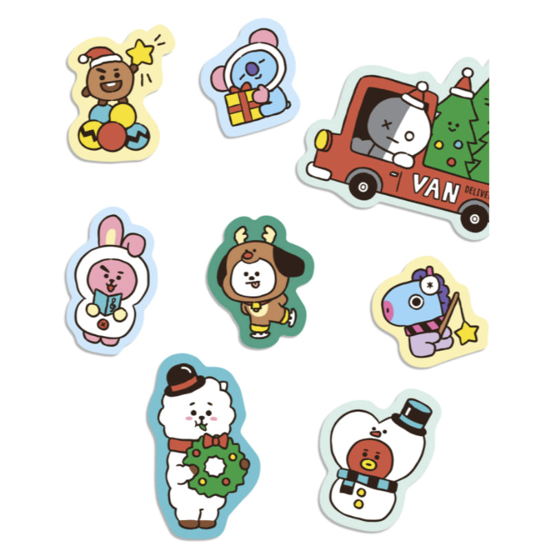 BT21 x Monopoly - Magnet Set - BT21 TOWN