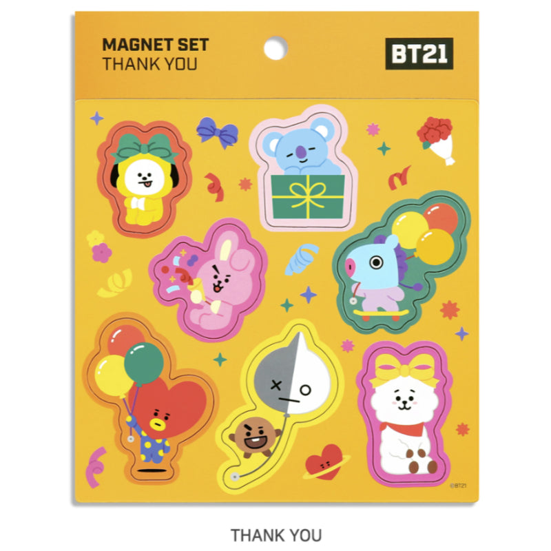 BT21 x Monopoly - Magnet Set