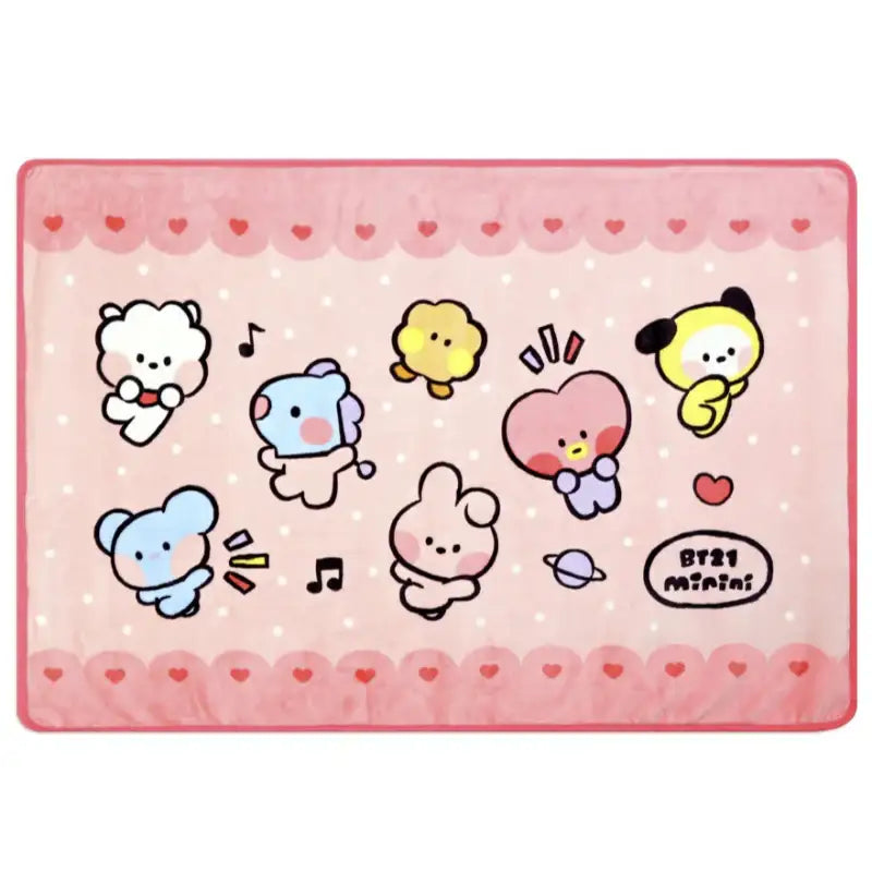 Monopoly x BT21 - Minini Blanket - Monopoly - Home & Living - Harumio