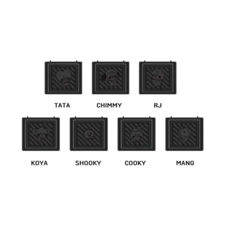 BT21 SANDWICH MAKER 本体 プレートセット Bo Friends x BT21 - Sandwich Maker Plate – Harumio