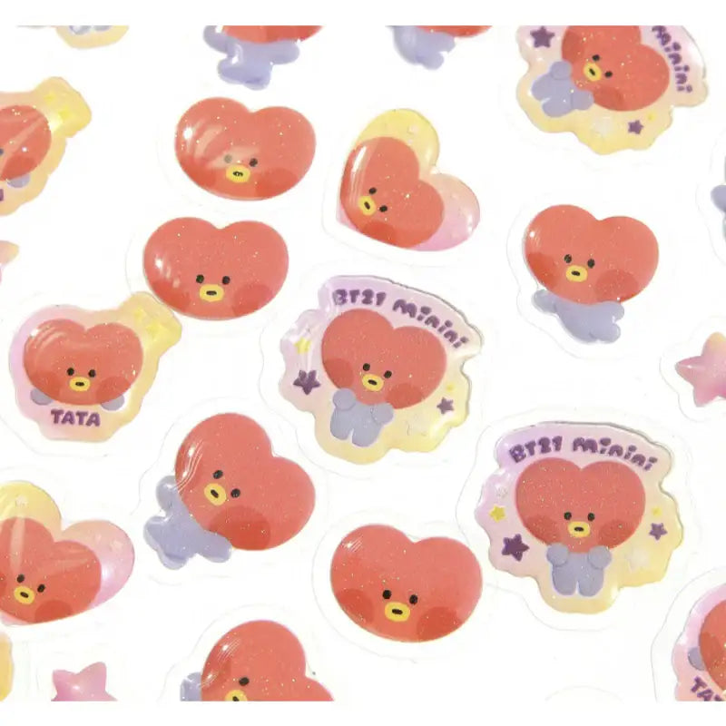 Monopoly x BT21 - Minini Flake Sticker - Monopoly - Stationery - Harumio