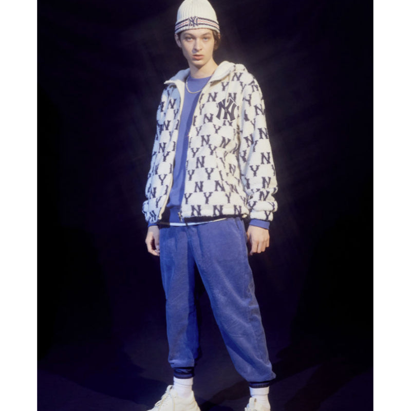 MLB Korea - Monogram Fleece Hoodie Jumper