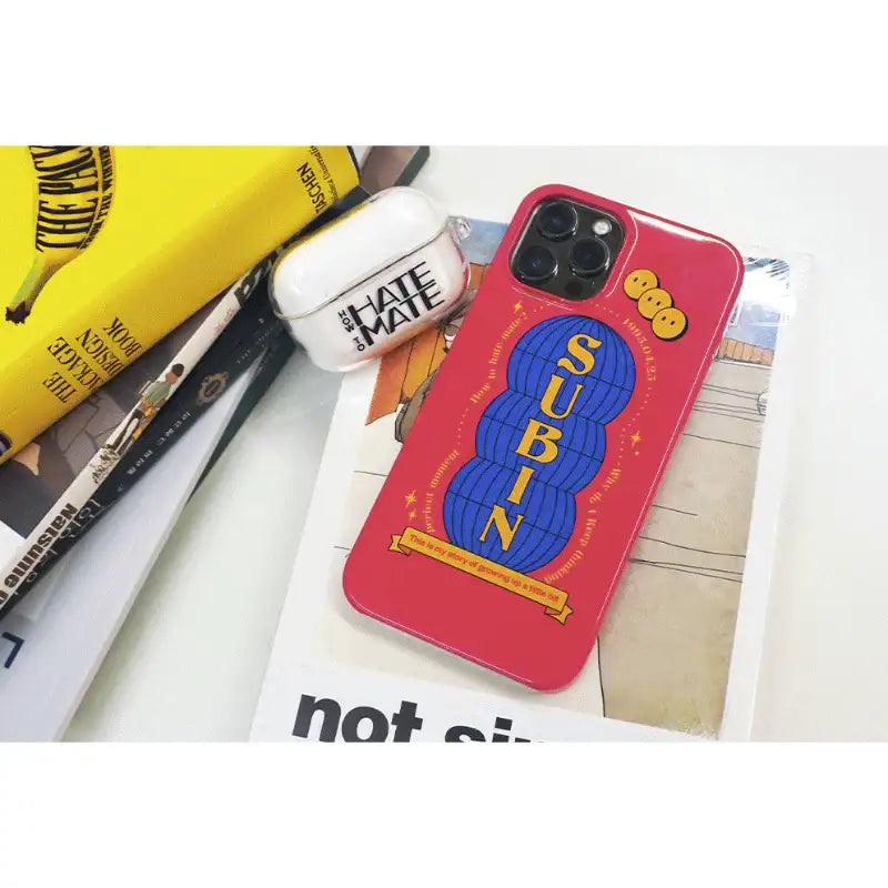 Crack X How To Hate Mate - iPhone Cases - SUBIN - Crack Webtoon - Phone Case - Harumio