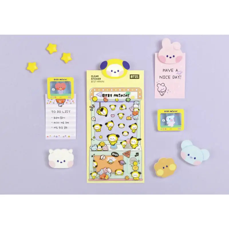 Monopoly x BT21 - Minini Acrylic Magnet Clip Set - Monopoly - Accessories - Harumio