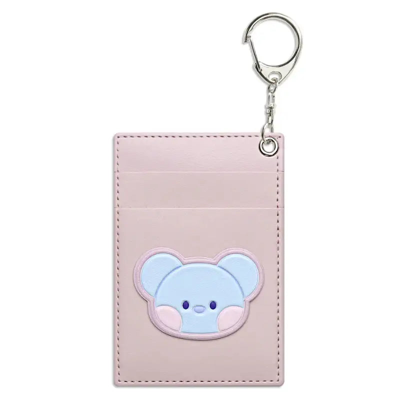 Monopoly x BT21 - Minini Leather Patch Card Holder - Monopoly - Accessories - Harumio