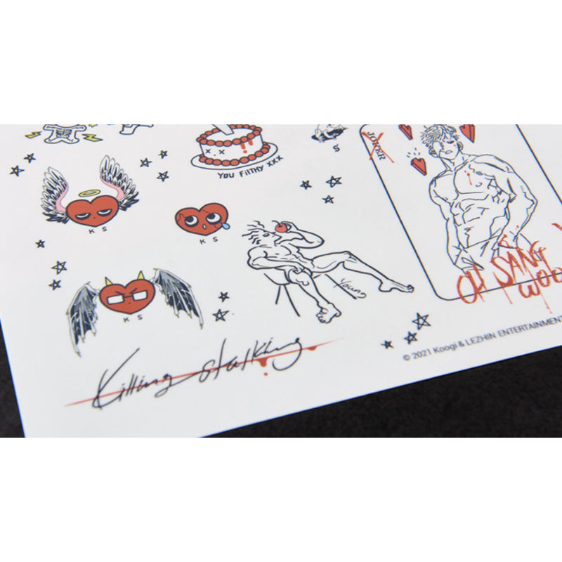 Killing Stalking - Tattoo Sticker - Lezhin - Stickers - Harumio