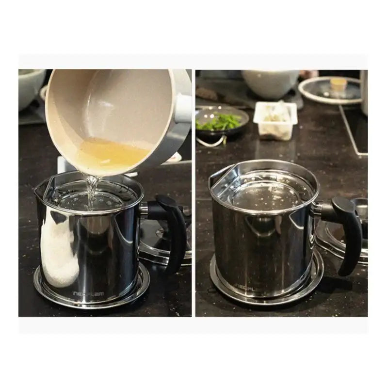 Neoflam - FIKA Stainless Steel Oil Container Pot - Neoflam - Kitchenware - Harumio