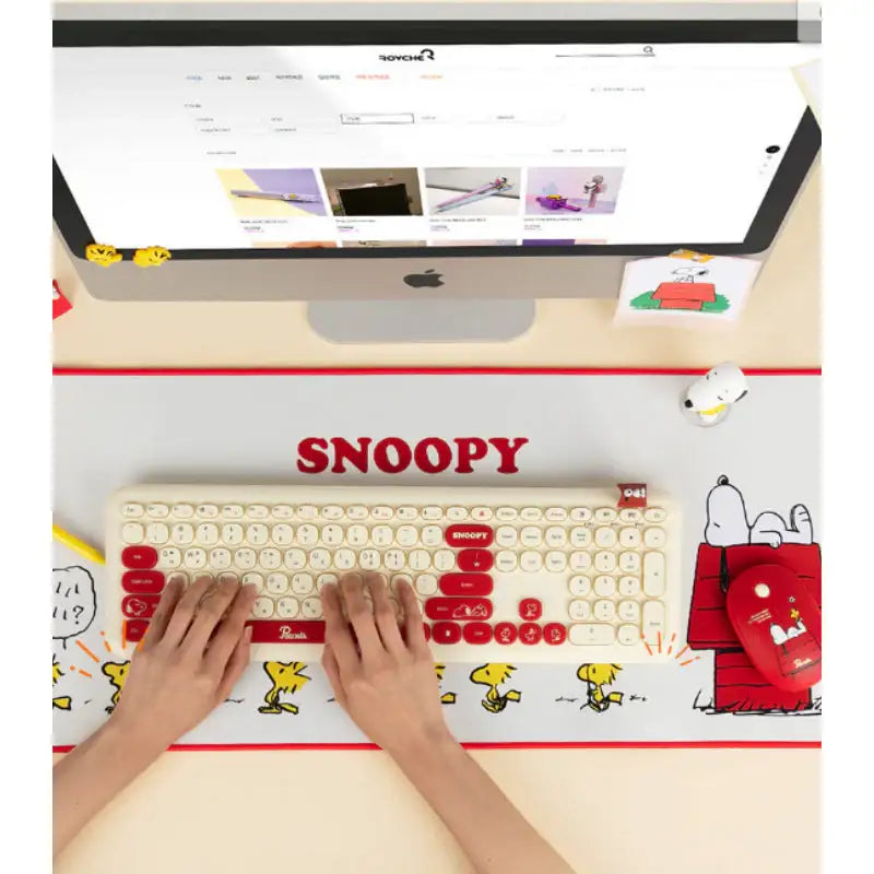 Royce X Peanuts - Snoopy 2022 Multi-Pairing Wireless Bluetooth Keyboard - Royce - Keyboard - Harumio