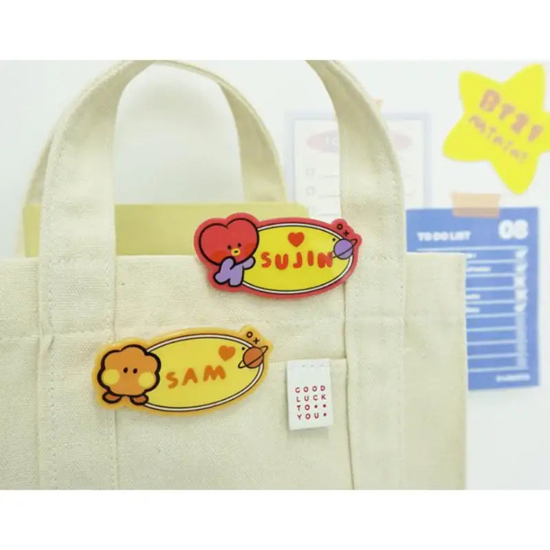 BT21 - Minini Acrylic Pin Badge - BT21 - Accesories - Harumio