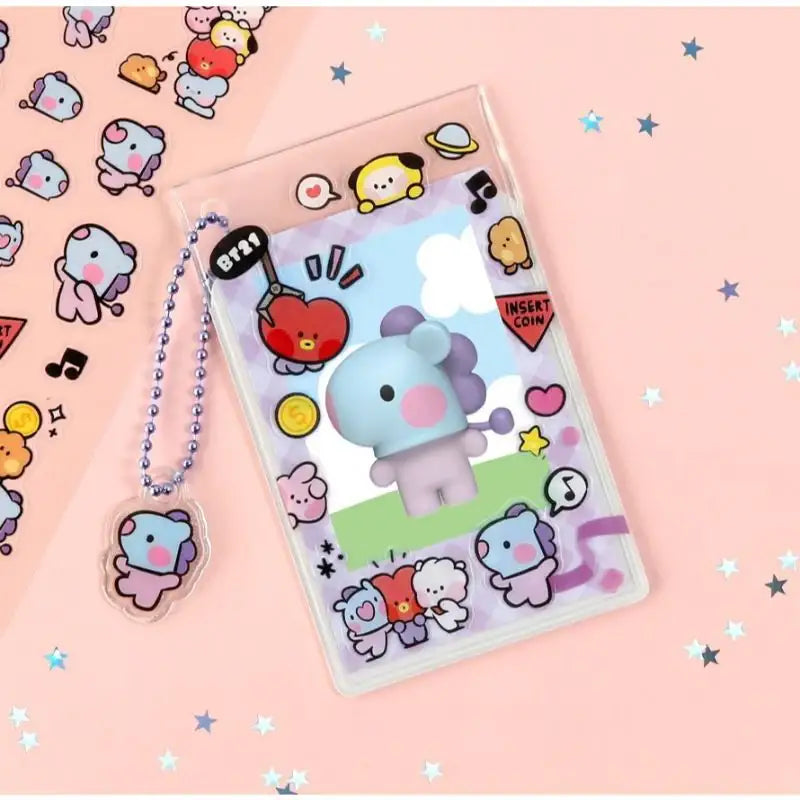 Monopoly x BT21 - Minini Clear Sticker - Monopoly - Accessories - Harumio