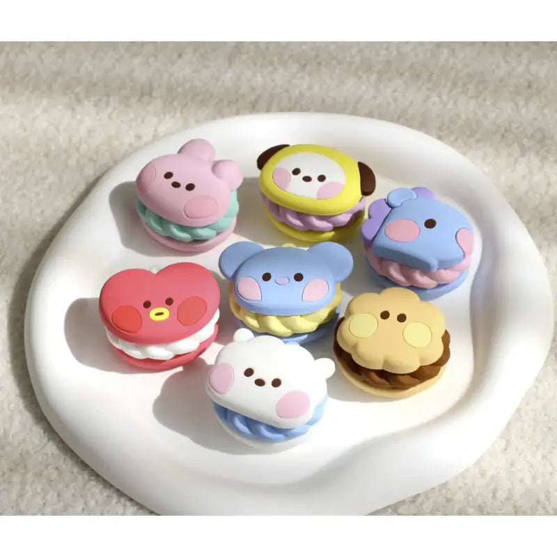 Monopoly x BT21 - Minini Macaron Keyring - Monopoly - Accessories - Harumio